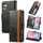 Per Samsung Galaxy S23 FE 5G CaseNeo Splicing Custodia in pelle con doppia fibbia magnetica (nero) Per Samsung Galaxy S23 FE 5G CaseNeo Splicing Custodia in pelle con doppia fibbia magnetica (nero)