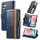 Per Samsung Galaxy S23 FE 5G Custodia Neo Splicing Custodia in pelle con doppia fibbia magnetica (blu) Per Samsung Galaxy S23 FE 5G Custodia Neo Splicing Custodia in pelle con doppia fibbia magnetica (blu)