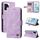 Per Honor 100 Skin Feel Life Tree Custodia in pelle con bottoni in metallo (viola) Per Honor 100 Skin Feel Life Tree Custodia in pelle con bottoni in metallo (viola)
