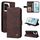 Per Honor 100 Skin Feel Life Tree Custodia in pelle con bottoni in metallo (marrone) Per Honor 100 Skin Feel Life Tree Custodia in pelle con bottoni in metallo (marrone)