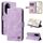 Per Honor 100 Pro Skin Feel Life Tree Custodia in pelle con bottoni in metallo (viola) Per Honor 100 Pro Skin Feel Life Tree Custodia in pelle con bottoni in metallo (viola)