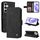 Per Honor X50i+ Custodia per telefono in pelle con bottoni in metallo Skin Feel Life Tree (nera) Per Honor X50i+ Custodia per telefono in pelle con bottoni in metallo Skin Feel Life Tree (nera)