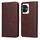 Custodia per telefono in pelle flip con texture classica per Honor 100 (marrone) Custodia per telefono in pelle flip con texture classica per Honor 100 (marrone)