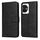 Custodia per telefono in pelle flip con texture classica in vitello per Honor 100 (nera) Custodia per telefono in pelle flip con texture classica in vitello per Honor 100 (nera)