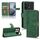 Per Xiaomi Redmi K70 / K70 Pro Custodia per telefono in pelle con vibrazione magnetica Skin Feel (verde) Per Xiaomi Redmi K70 / K70 Pro Custodia per telefono in pelle con vibrazione magnetica Skin Feel (verde)