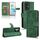Custodia per telefono in pelle con vibrazione magnetica Skin Feel per Honor 100 5G (verde) Custodia per telefono in pelle con vibrazione magnetica Skin Feel per Honor 100 5G (verde)