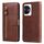 Custodia per cellulare in pelle con cerniera alla moda per Honor 100 (marrone) Custodia per cellulare in pelle con cerniera alla moda per Honor 100 (marrone)