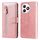 Per Honor X50i+ Custodia per cellulare in pelle con cerniera alla moda con texture di vitello (oro rosa) Per Honor X50i+ Custodia per cellulare in pelle con cerniera alla moda con texture di vitello (oro rosa)