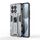 Per Redmi K70E Supersonic Armor PC Custodia ibrida in TPU per telefono (grigio) Per Redmi K70E Supersonic Armor PC Custodia ibrida in TPU per telefono (grigio)