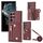 Per Samsung Galaxy S22 Ultra DF-09 Borsa a tracolla con texture Litchi Design Custodia per telefono in PU (Vino Rosso) Per Samsung Galaxy S22 Ultra DF-09 Borsa a tracolla con texture Litchi Design Custodia per telefono in PU (Vino Rosso)