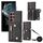 Per Samsung Galaxy S22 Ultra DF-09 Borsa a tracolla con texture Litchi Design Custodia per telefono in PU (Nero) Per Samsung Galaxy S22 Ultra DF-09 Borsa a tracolla con texture Litchi Design Custodia per telefono in PU (Nero)