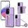 Per Samsung Galaxy S23+ DF-09 Custodia per telefono in PU con texture litchi a tracolla (viola) Per Samsung Galaxy S23+ DF-09 Custodia per telefono in PU con texture litchi a tracolla (viola)