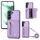 Per Samsung Galaxy S22 DF-09 Custodia per telefono in PU con texture litchi a tracolla (viola) Per Samsung Galaxy S22 DF-09 Custodia per telefono in PU con texture litchi a tracolla (viola)
