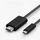 Cavo adattatore USB-C / Type-C a HDMI HD 4K 30 Hz, lunghezza: 1,8 m (nero)