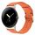 Per Google Pixel Watch 2 / Pixel Watch Cinturino in tela di nylon (arancione) Per Google Pixel Watch 2 / Pixel Watch Cinturino in tela di nylon (arancione)