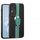 Custodia per telefono posteriore in pelle magnetica Litchi per vivo S18 con supporto (verde) Custodia per telefono posteriore in pelle magnetica Litchi per vivo S18 con supporto (verde)