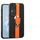 Custodia per telefono posteriore in pelle magnetica Litchi per vivo S18 con supporto (arancione) Custodia per telefono posteriore in pelle magnetica Litchi per vivo S18 con supporto (arancione)
