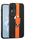 Custodia per telefono posteriore in pelle magnetica Litchi per vivo S18 Pro con supporto (arancione) Custodia per telefono posteriore in pelle magnetica Litchi per vivo S18 Pro con supporto (arancione)