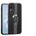 Custodia per telefono posteriore in pelle magnetica Litchi per vivo S18 Pro con supporto (nero) Custodia per telefono posteriore in pelle magnetica Litchi per vivo S18 Pro con supporto (nero)