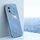 Per Honor 100 XINLI Straight Edge 6D Placca Custodia in TPU per telefono (Blu celeste) Per Honor 100 XINLI Straight Edge 6D Placca Custodia in TPU per telefono (Blu celeste)