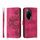 Custodia per telefono in pelle a portafoglio con fiori in rilievo per Honor 100 Pro (vino rosso) Custodia per telefono in pelle a portafoglio con fiori in rilievo per Honor 100 Pro (vino rosso)