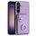 Per Samsung Galaxy S24 5G Custodia per telefono in PU con supporto ad anello per porta tessere (viola) Per Samsung Galaxy S24 5G Custodia per telefono in PU con supporto ad anello per porta tessere (viola)