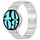 Per Samsung Galaxy Watch6/6 Classic/5/5 Pro Cinturino in metallo con un solo tallone stile pulsante (Argento) Per Samsung Galaxy Watch6/6 Classic/5/5 Pro Cinturino in metallo con un solo tallone stile pulsante (Argento)