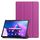 Per Lenovo Qitian K10 Pro 5G Custodia smart tablet in pelle 3 pieghevoli (rosa rossa) Per Lenovo Qitian K10 Pro 5G Custodia smart tablet in pelle 3 pieghevoli (rosa rossa)