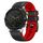 Per cinturino in silicone a sgancio rapido bicolore Garmin Fenix 7 Twill (nero rosso) Per cinturino in silicone a sgancio rapido bicolore Garmin Fenix 7 Twill (nero rosso)