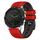 Per cinturino in silicone a sgancio rapido bicolore Garmin Fenix 7 Twill (rosso nero) Per cinturino in silicone a sgancio rapido bicolore Garmin Fenix 7 Twill (rosso nero)