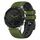 Per cinturino in silicone bicolore a sgancio rapido Garmin Fenix 7 Twill (verde militare nero) Per cinturino in silicone bicolore a sgancio rapido Garmin Fenix 7 Twill (verde militare nero)