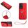 Per Honor 90 Lite/X50i Custodia per telefono in PU con porta carte per organo con cordino (Rosso) Per Honor 90 Lite/X50i Custodia per telefono in PU con porta carte per organo con cordino (Rosso)