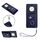 Per Honor X9a/Magic5 Lite Borsa per carte da organo Porta anelli Custodia per telefono in PU con cordino (Blu) Per Honor X9a/Magic5 Lite Borsa per carte da organo Porta anelli Custodia per telefono in PU con cordino (Blu)