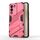Per vivo Y200 5G Global Punk Armor 2 in 1 PC + custodia per telefono in TPU con supporto (rosso chiaro) Per vivo Y200 5G Global Punk Armor 2 in 1 PC + custodia per telefono in TPU con supporto (rosso chiaro)