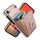 Custodia per telefono con slot per scheda RFID per Samsung Galaxy S24 5G (oro rosa) Custodia per telefono con slot per scheda RFID per Samsung Galaxy S24 5G (oro rosa)