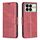 Per Xiaomi Redmi K70 / K70 Pro Custodia in pelle di agnello con texture in puro colore Flip (Rosso) Per Xiaomi Redmi K70 / K70 Pro Custodia in pelle di agnello con texture in puro colore Flip (Rosso)