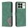 Per Xiaomi Redmi K70E Custodia per telefono in pelle con fibbia magnetica con texture romboidale (verde) Per Xiaomi Redmi K70E Custodia per telefono in pelle con fibbia magnetica con texture romboidale (verde)