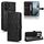 Per Xiaomi Redmi K70 5G / K70 Pro 5G Custodia in pelle con texture a nido d'ape (nera)