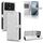 Custodia per telefono in pelle con texture a nido d'ape per Xiaomi Redmi K70 5G / K70 Pro 5G (argento) Custodia per telefono in pelle con texture a nido d'ape per Xiaomi Redmi K70 5G / K70 Pro 5G (argento)