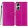 Custodia per telefono in pelle con vibrazione in polvere glitterata per Honor 90 Pro (rosa rossa) Custodia per telefono in pelle con vibrazione in polvere glitterata per Honor 90 Pro (rosa rossa)