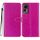 Custodia per telefono in pelle con vibrazione in polvere glitterata per Ulefone Note 14 (rosa rossa) Custodia per telefono in pelle con vibrazione in polvere glitterata per Ulefone Note 14 (rosa rossa)