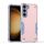 Per Samsung Galaxy S24+ 5G Custodia per telefono armatura antiurto antiscivolo (oro rosa)