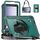 Custodia per tablet ibrida resistente per Samsung Galaxy Tab A9 X110/X115 con manico e cinturino (verde scuro) Custodia per tablet ibrida resistente per Samsung Galaxy Tab A9 X110/X115 con manico e cinturino (verde scuro)