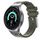 Per Samsung Galaxy Watch 4/5/6 cinturino in silicone liquido serie AP (verde argento) Per Samsung Galaxy Watch 4/5/6 cinturino in silicone liquido serie AP (verde argento)