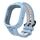 Per Honor Watch 4 cinturino in TPU integrato a due colori (azzurro bianco) Per Honor Watch 4 cinturino in TPU integrato a due colori (azzurro bianco)