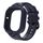 Per Honor Watch 4 cinturino in TPU integrato in tinta unita (blu scuro)
