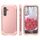 Per Samsung Galaxy S24+ 5G 3 in 1 Custodia per telefono antiurto per PC ibrida in silicone (oro rosa) Per Samsung Galaxy S24+ 5G 3 in 1 Custodia per telefono antiurto per PC ibrida in silicone (oro rosa)