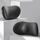 Cuscino per auto Sedile guida Cuscino per schienale con supporto cervicale, Stile: poggiatesta + cuscino per la vita nero