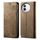 Custodia per telefono in pelle flip con texture denim per vivo S18e (cachi) Custodia per telefono in pelle flip con texture denim per vivo S18e (cachi)