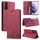 Per Samsung Galaxy S22+ 5G Skin Feel Custodia antifurto in pelle con vibrazione orizzontale con supporto (Vino Rosso) Per Samsung Galaxy S22+ 5G Skin Feel Custodia antifurto in pelle con vibrazione orizzontale con supporto (Vino Rosso)